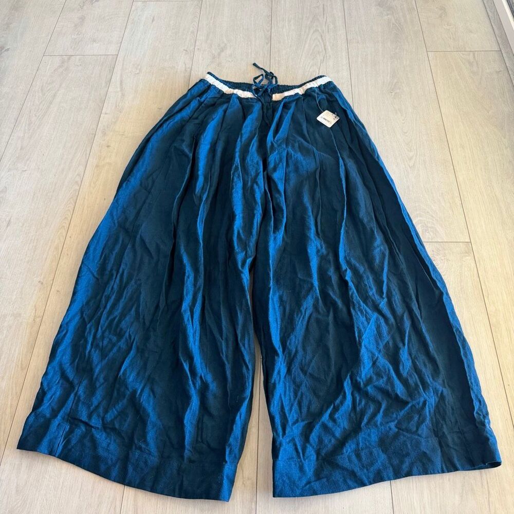 Free people Sandshell Linen Sweet Escape Pants size S (A)